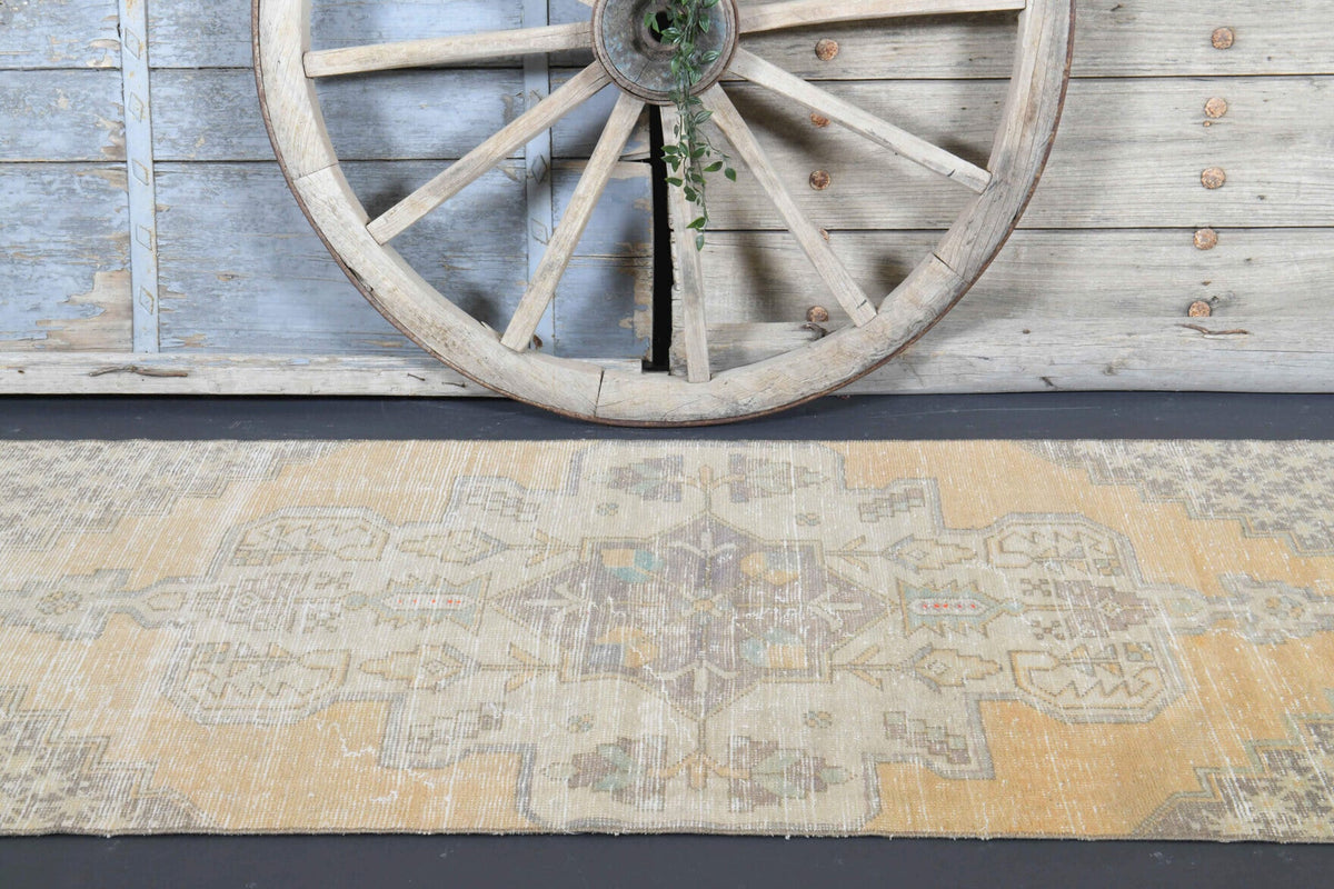 Oriental Vintage Oushak Runner Rug