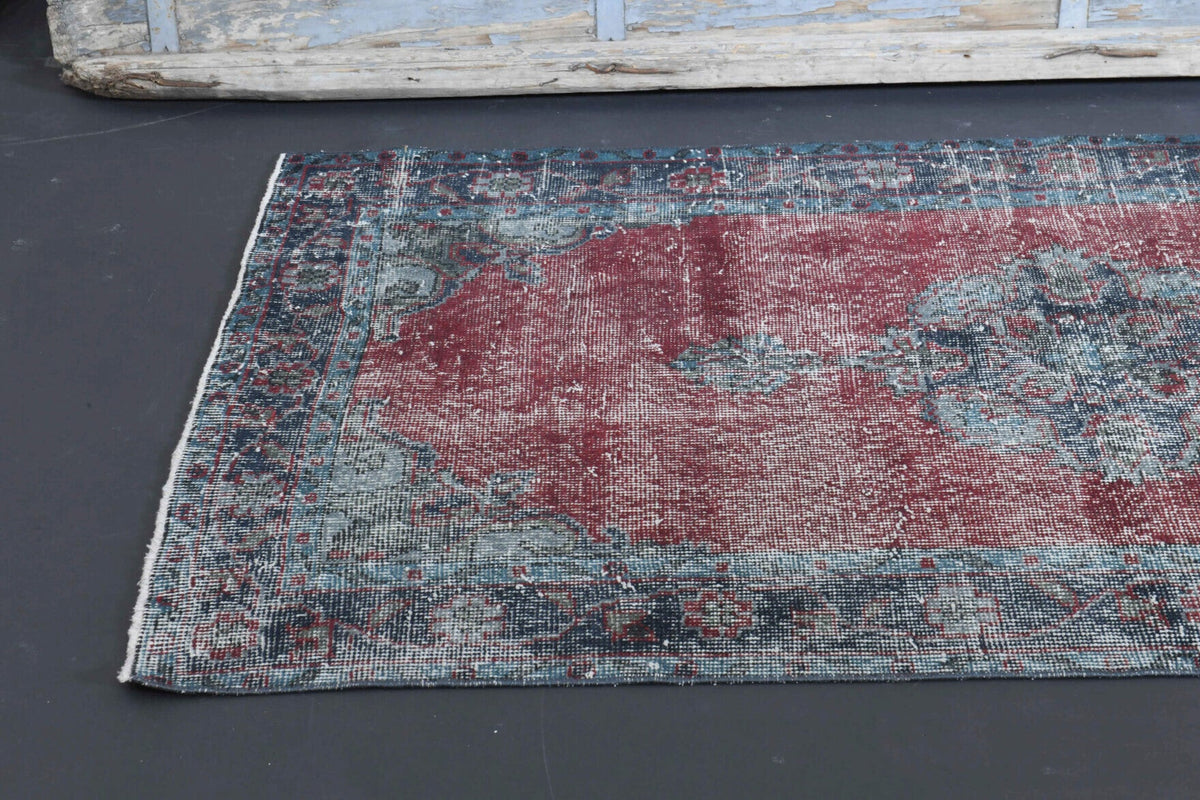 Turkish Oushak Runner Rug