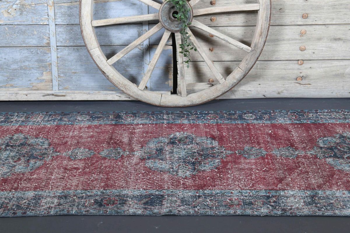 Turkish Oushak Runner Rug