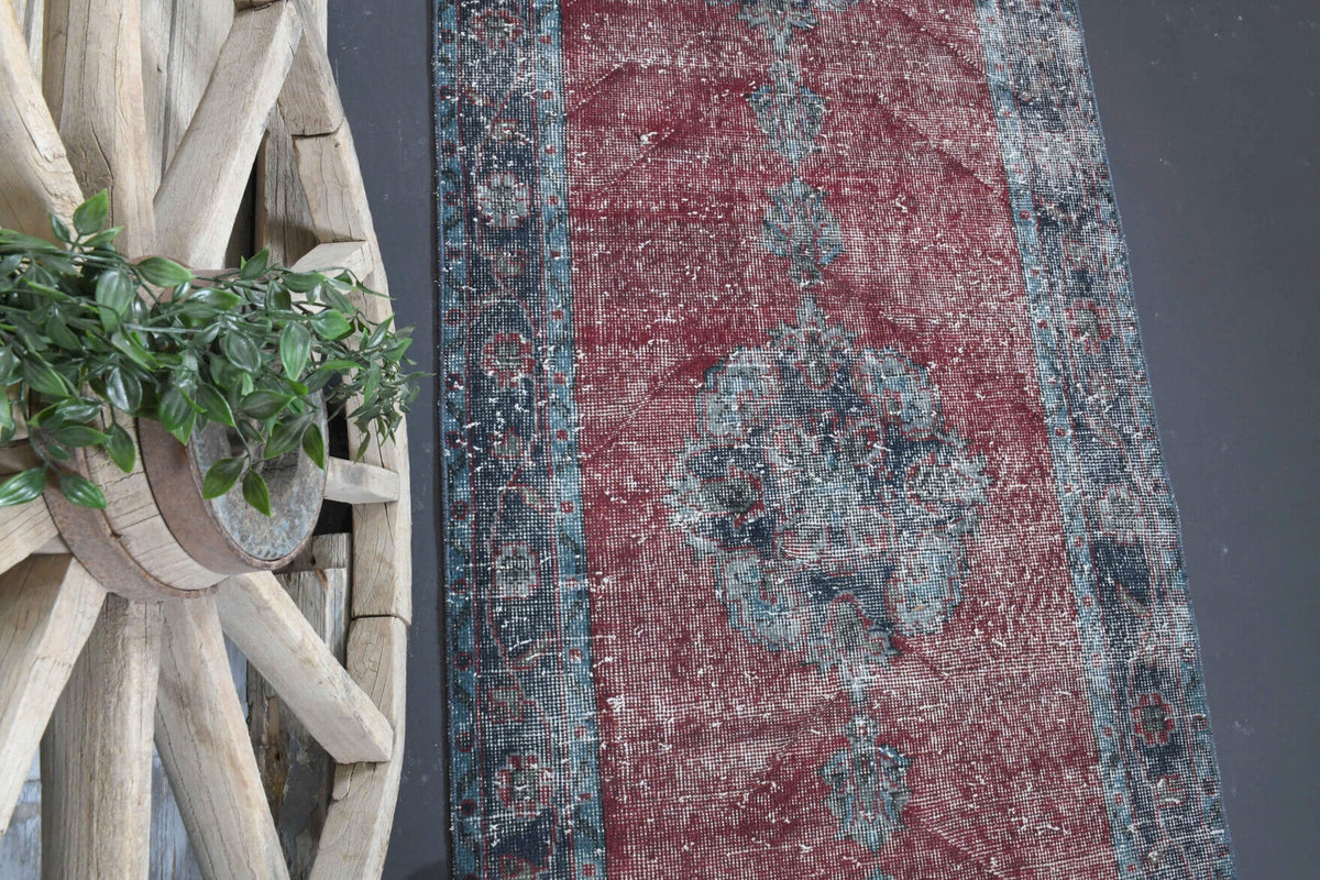 Turkish Oushak Runner Rug