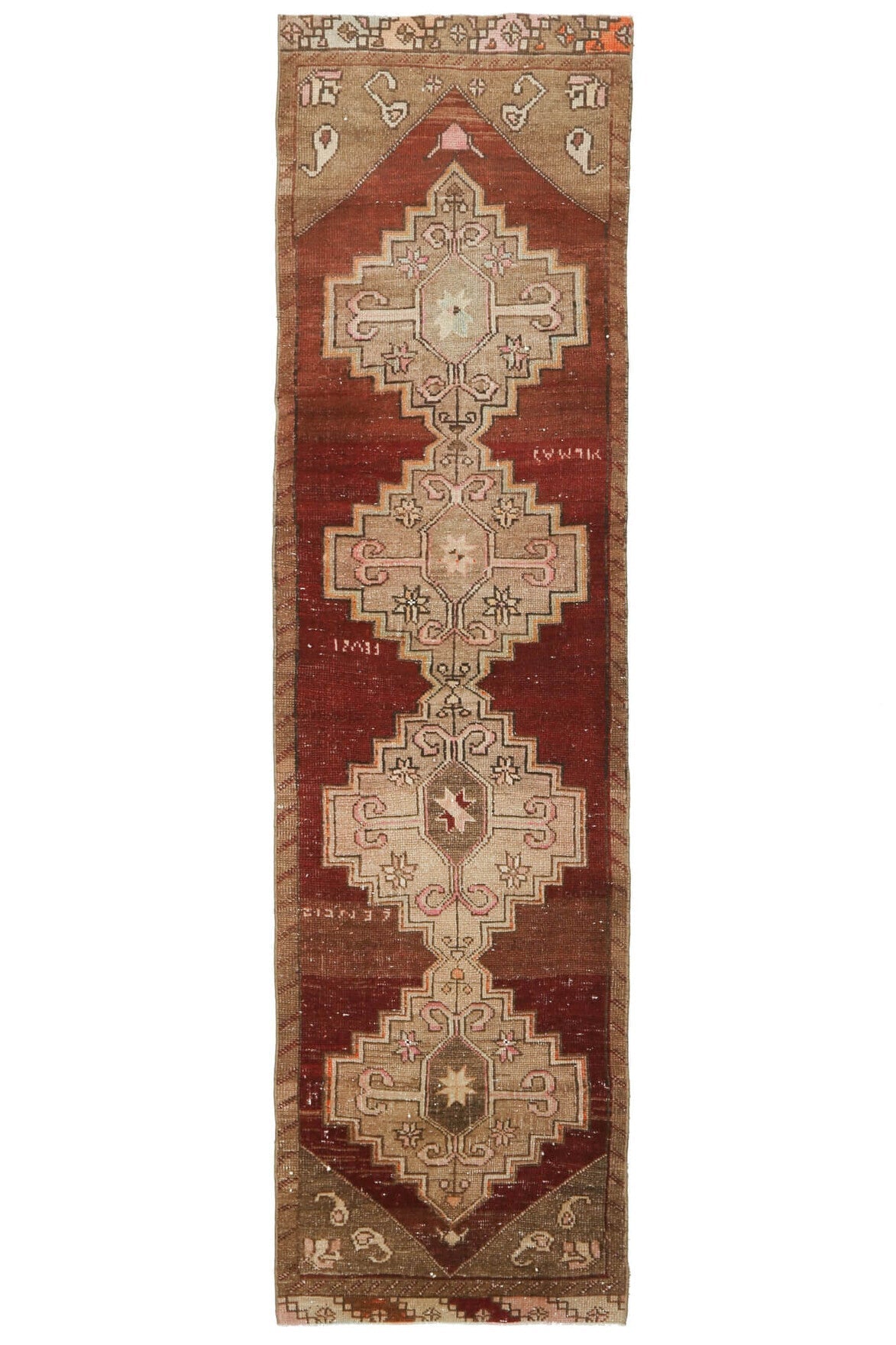 1960s Turkish Anatolian Vintage Runner Rug