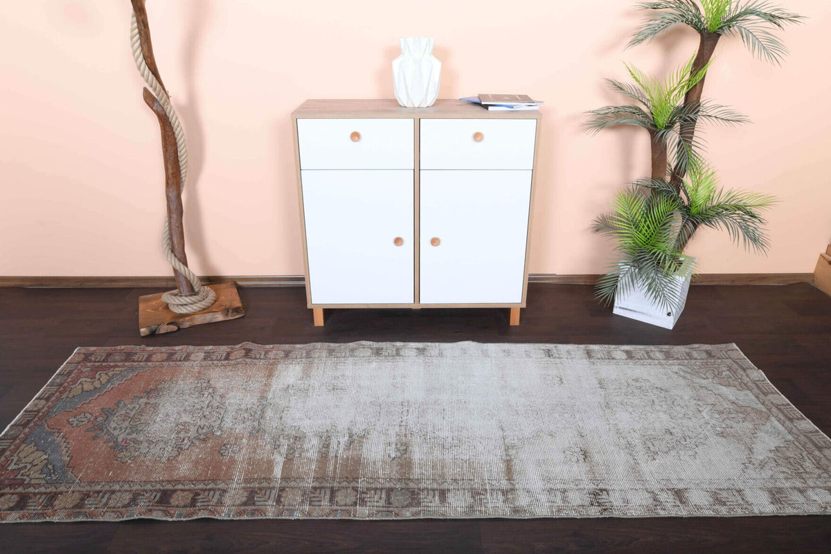 Distressed Vintage Runner Rug