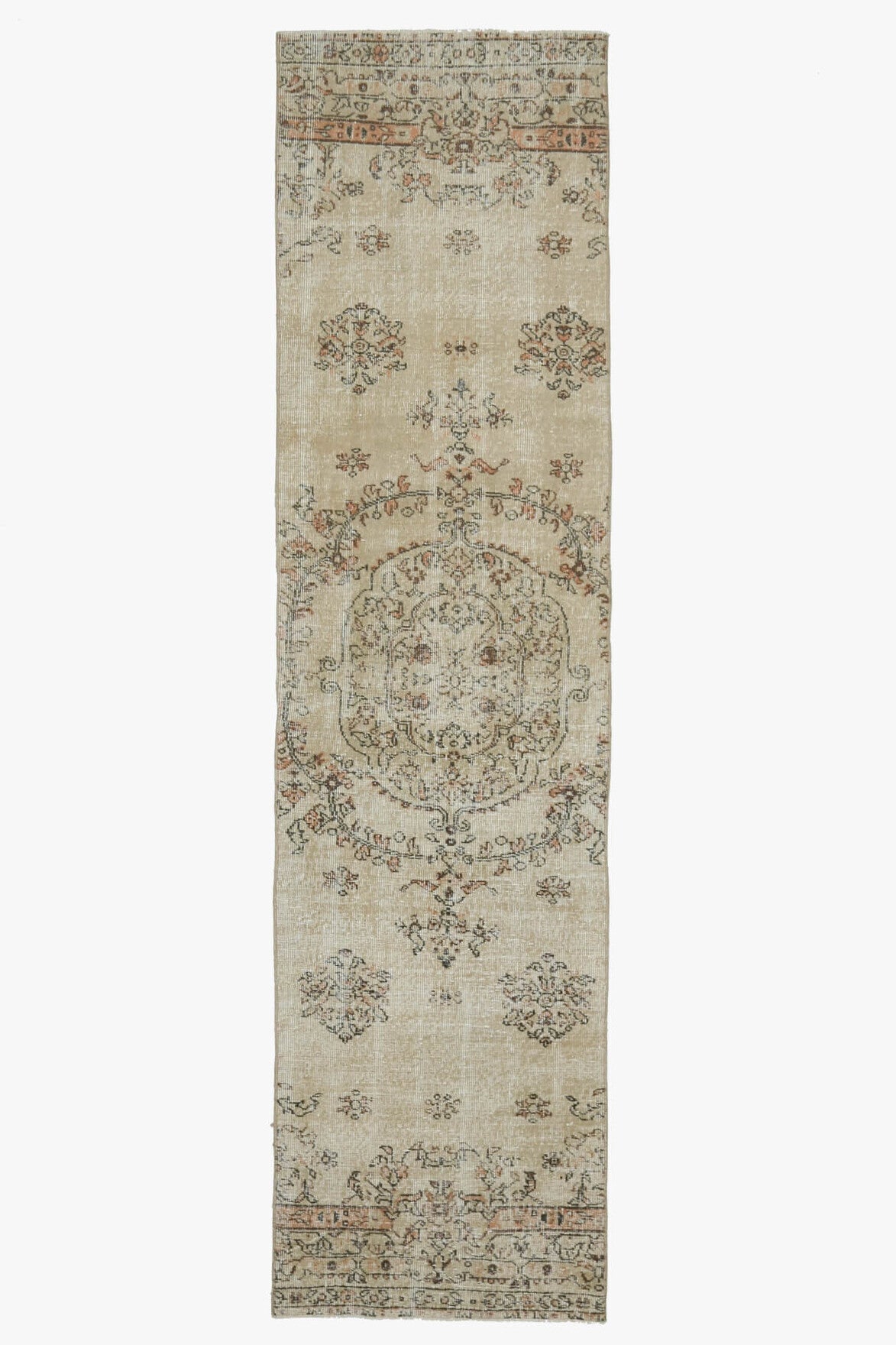 Vintage Oushak Runner Rug
