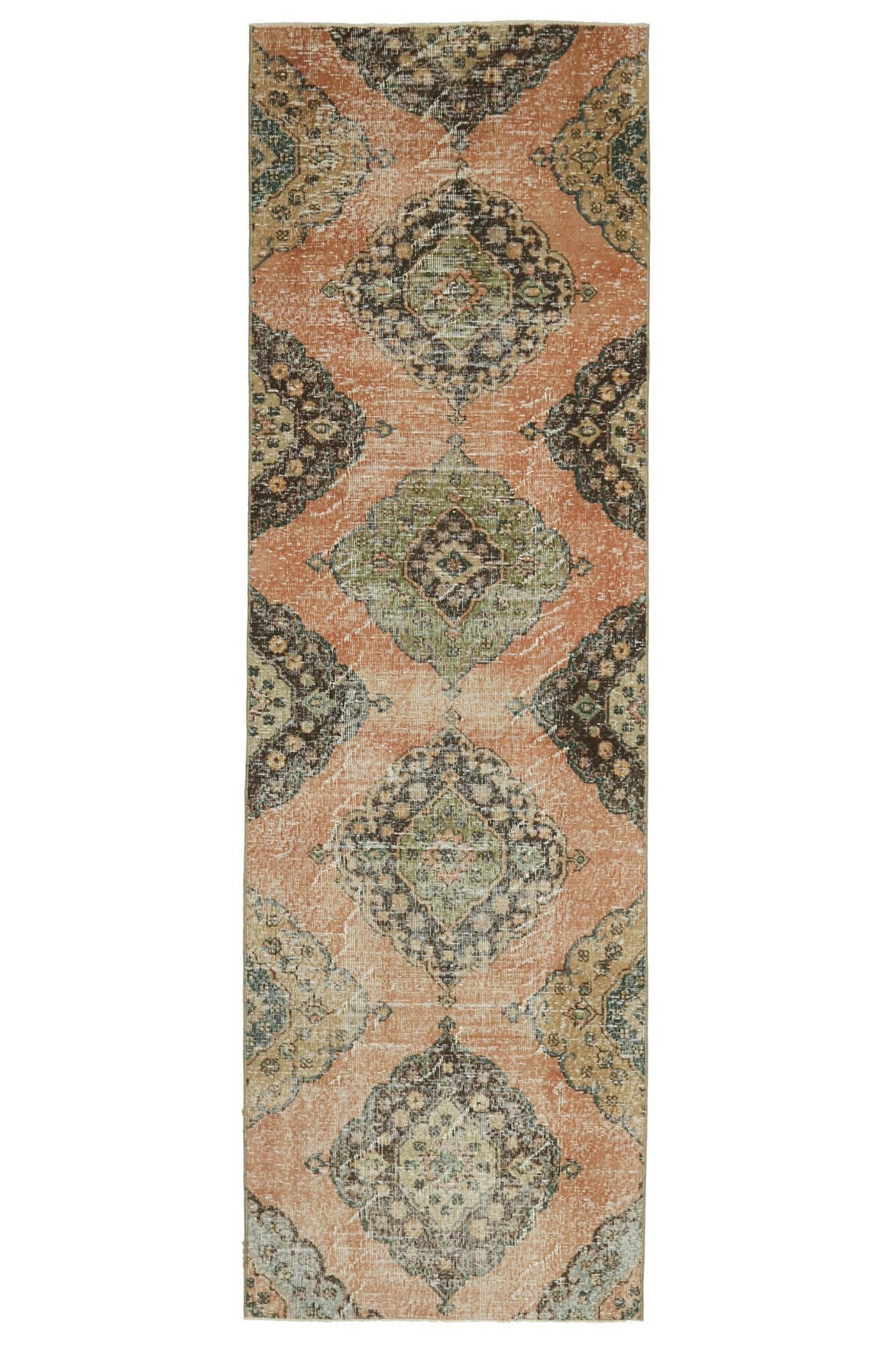 Oushak Vintage Runner Rug
