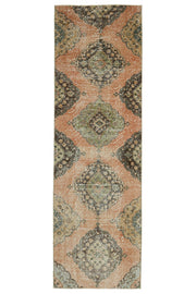 Oushak Vintage Runner Rug
