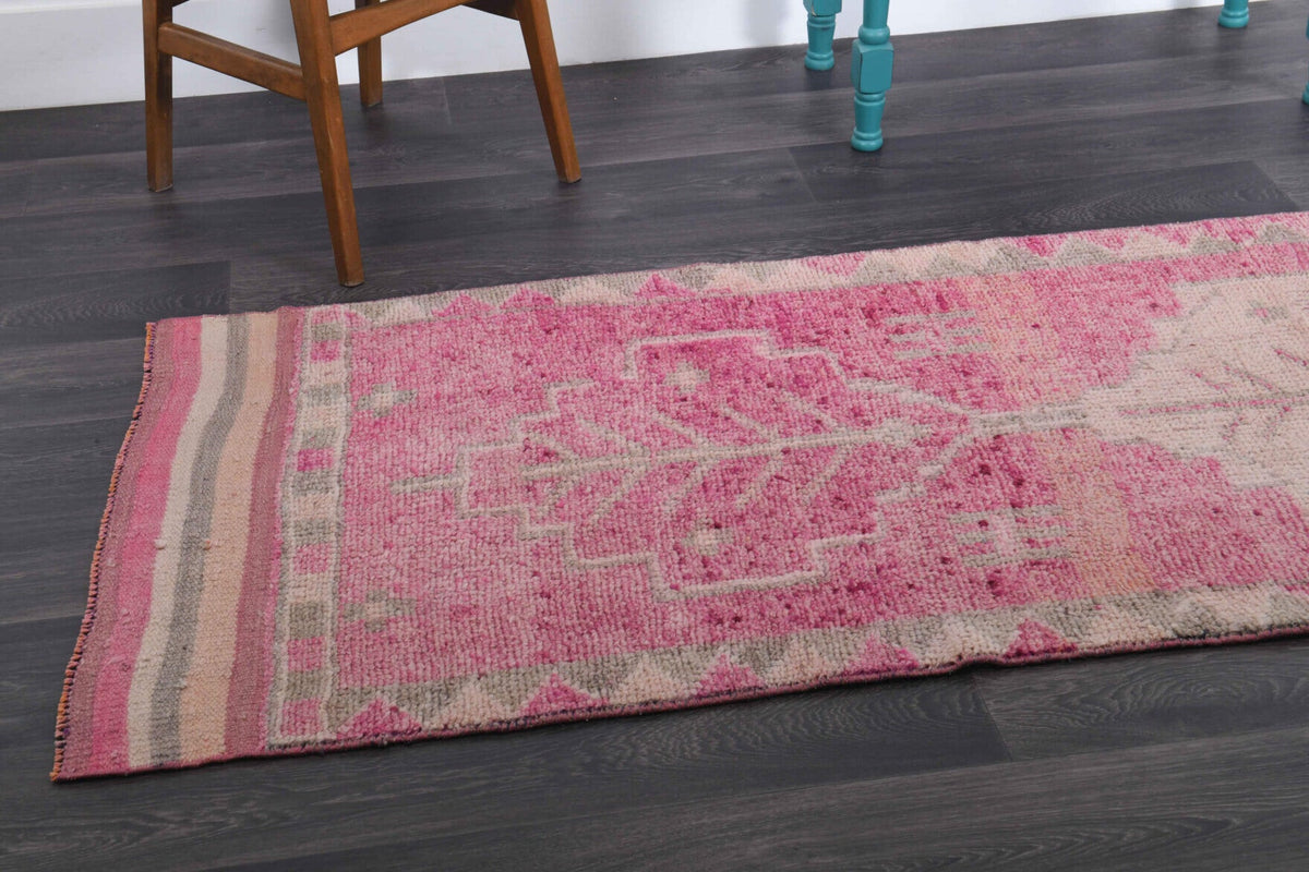 Turkish Vintage Anatolian Runner Rug