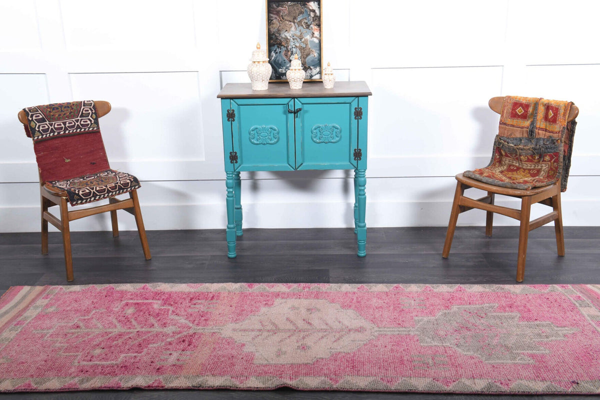 Turkish Vintage Anatolian Runner Rug