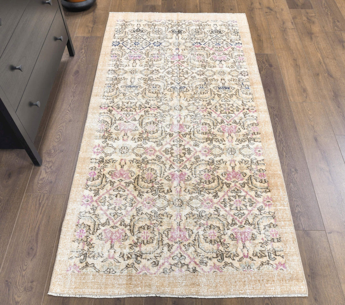 Vintage Hereke Accent Rug