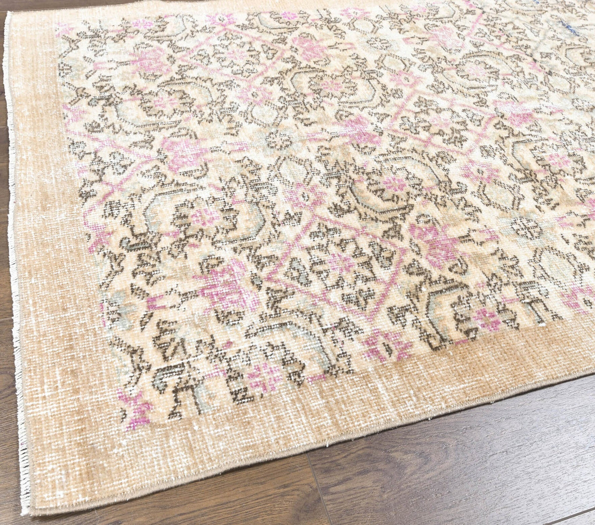 Vintage Hereke Accent Rug