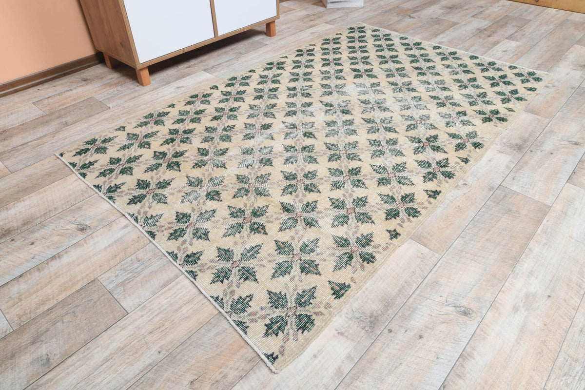 Retro Style Anatolian Area Rug