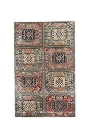 Ikat Design Anatolian Area Rug