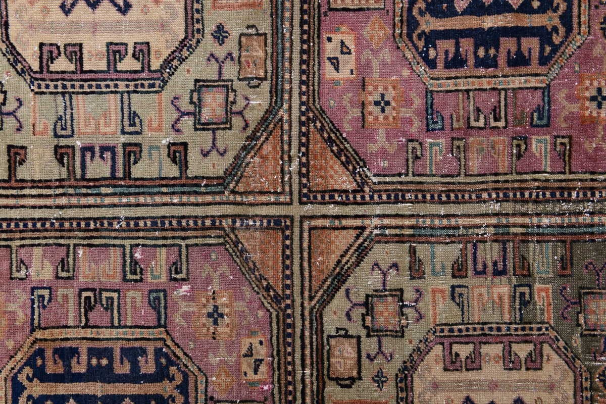 Ikat Design Anatolian Area Rug