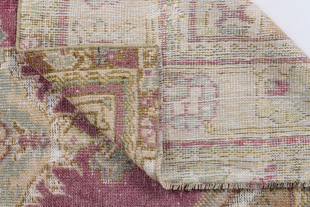 Vintage Area Varosh Oushak Rug
