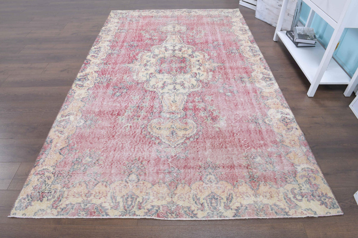 Tek parça el dokuma vintage halı 172x281 cm (4,83 m²) – Pera Halı