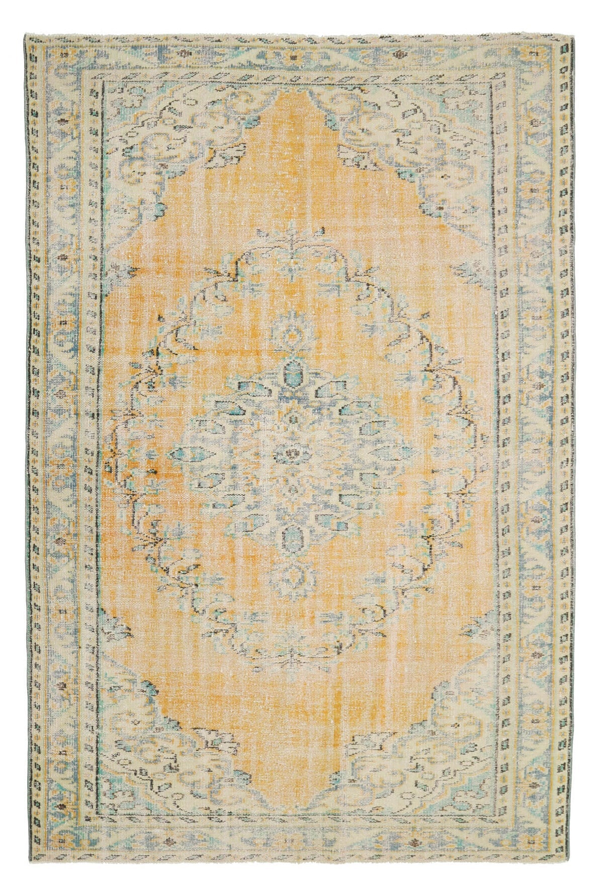 Vintage Oushak Area Rug