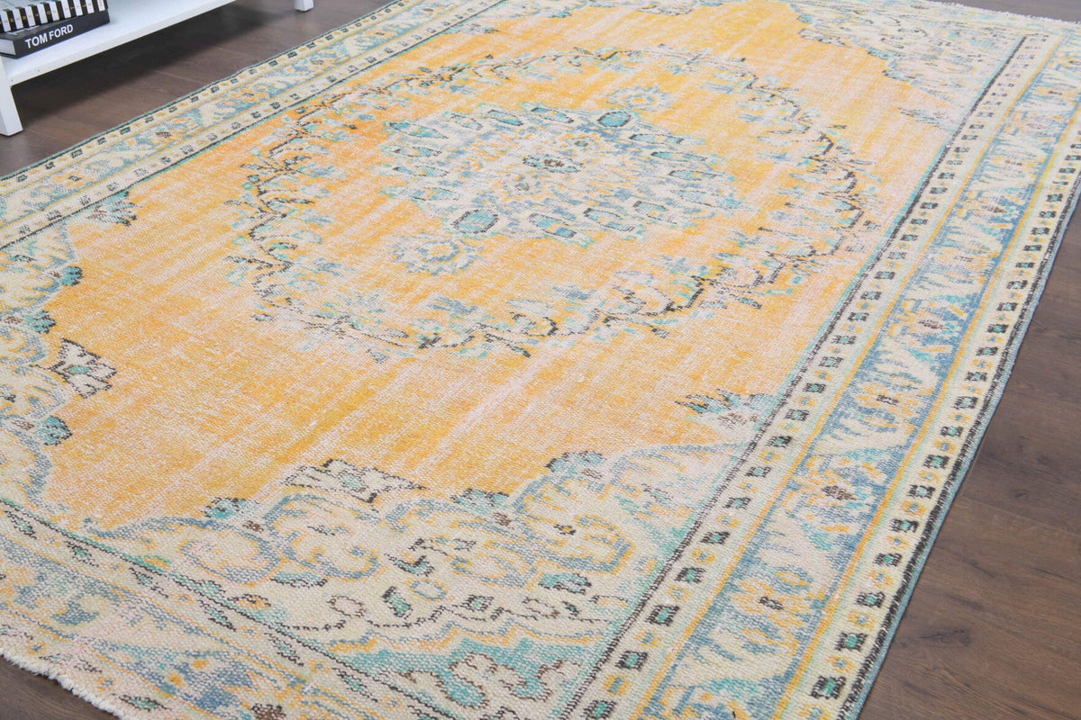 Vintage Oushak Area Rug
