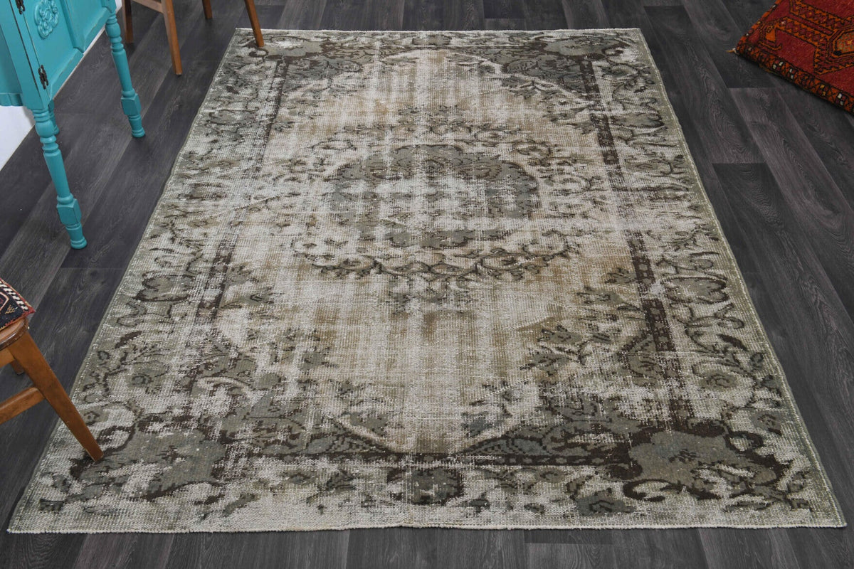 Mid 20th Century Handmade Anatolain Wool Rug