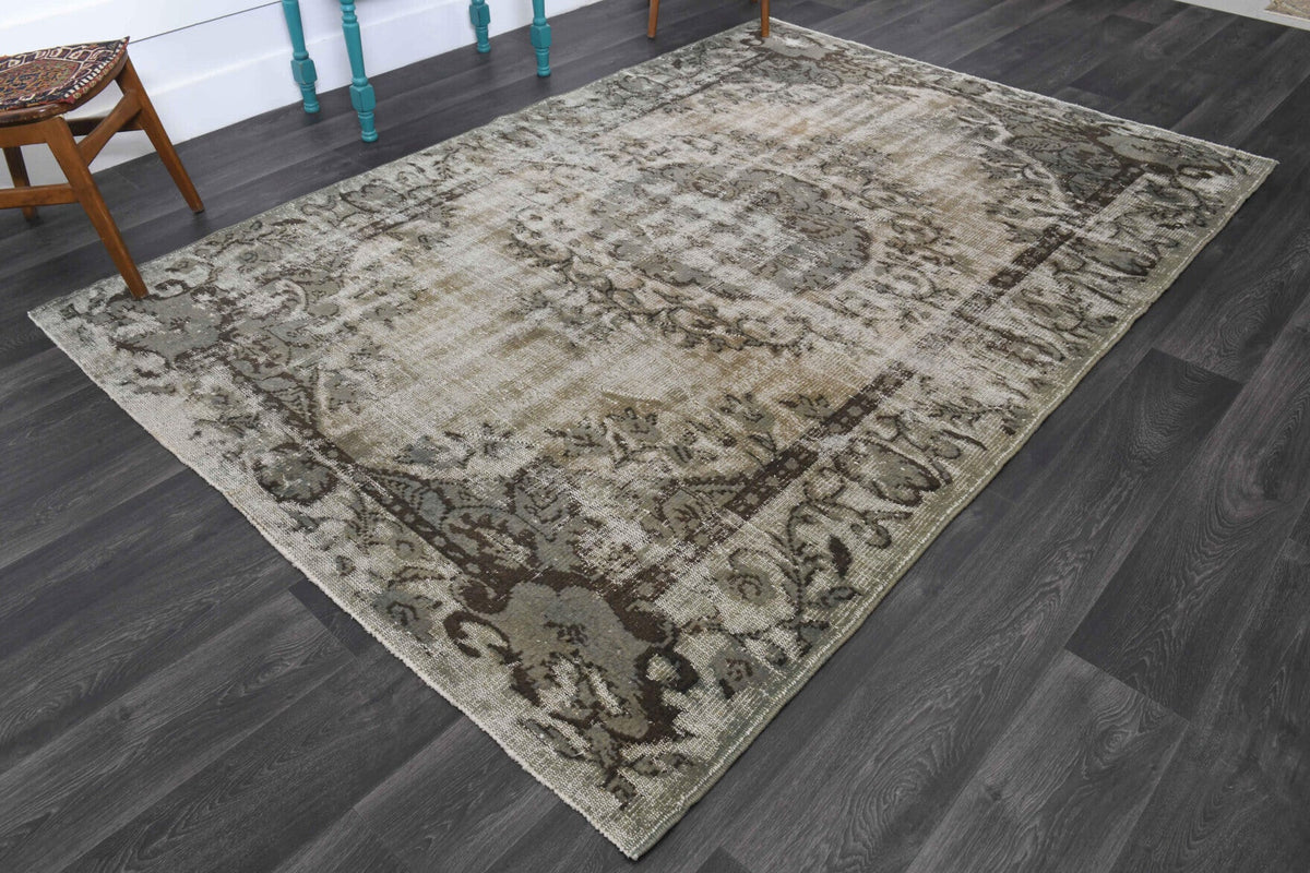Mid 20th Century Handmade Anatolain Wool Rug