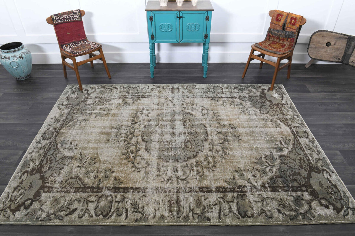 Mid 20th Century Handmade Anatolain Wool Rug