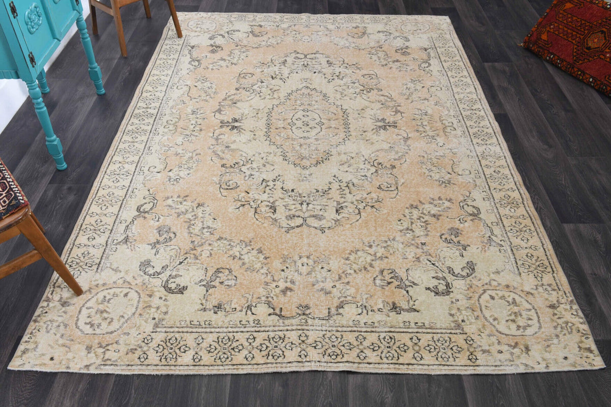 Vintage Oriental Area Anatolian Rug