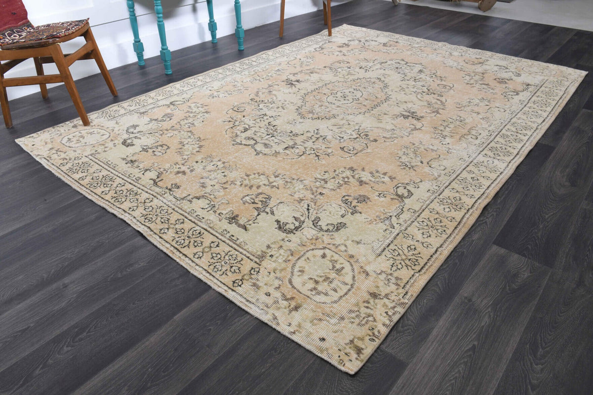 Vintage Oriental Area Anatolian Rug