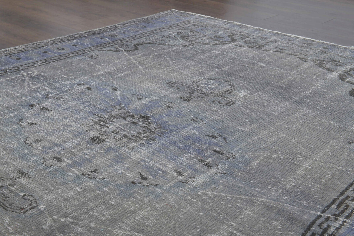 Muted Vintage Area Anatolian Rug