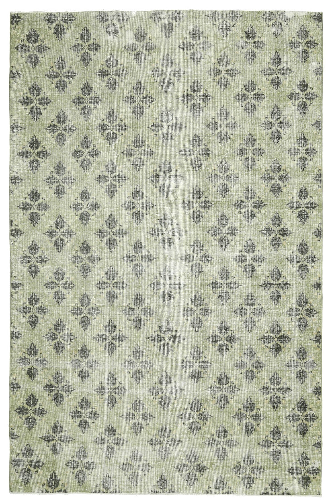 Vintage Hereke Floral Area Rug