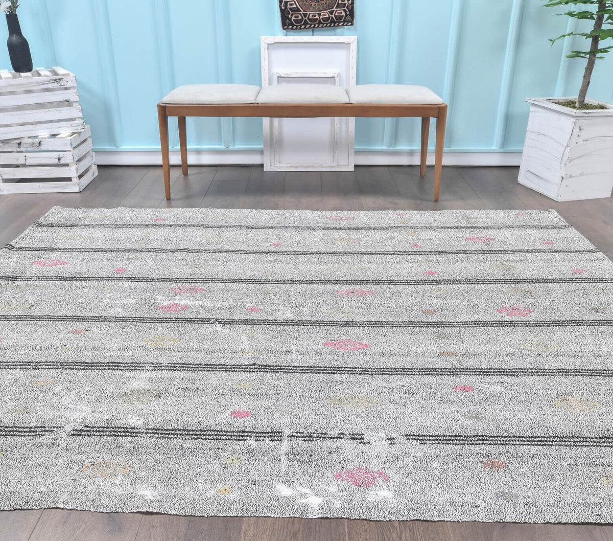 Mid Century Flatweave Carpet