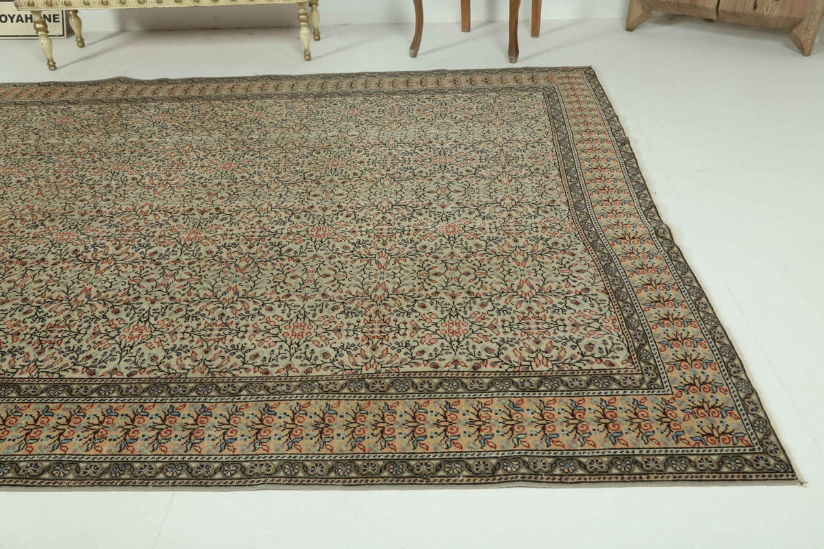 Vintage Original Hereke Area Rug