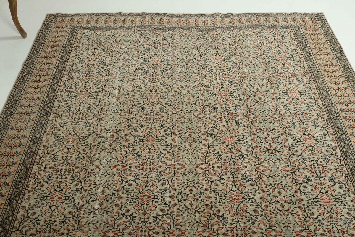 Vintage Original Hereke Area Rug