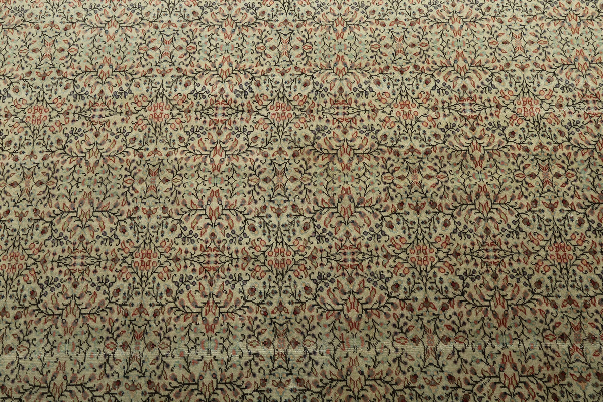 Vintage Original Hereke Area Rug