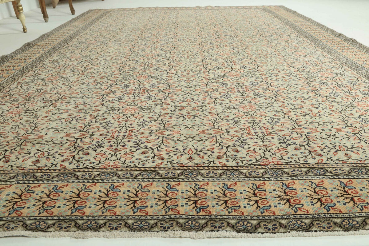 Vintage Original Hereke Area Rug