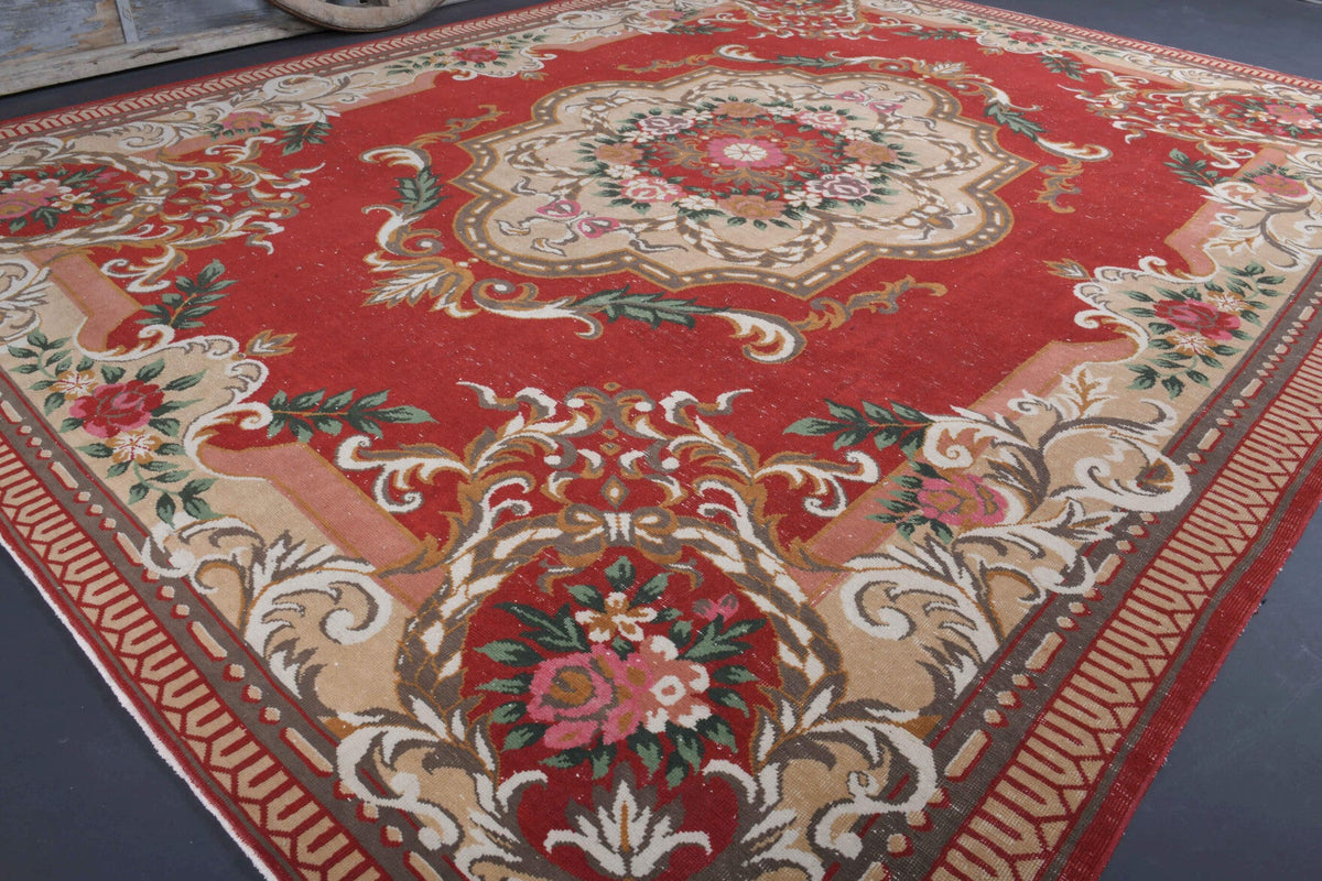 Vintage Extra Large Area Anatolian Rug