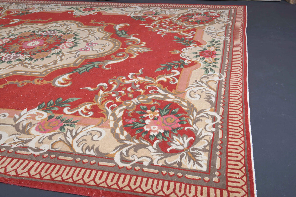 Vintage Extra Large Area Anatolian Rug