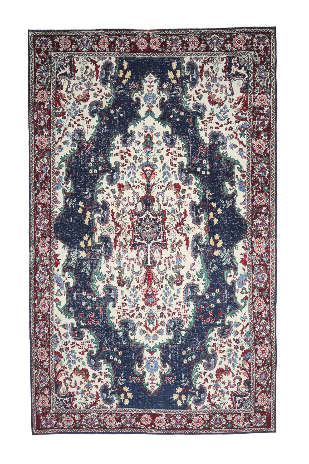 Vintage Large Area Anatolian Rug