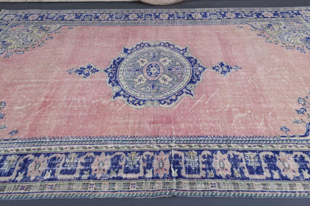 Pink Blue Persian Rug