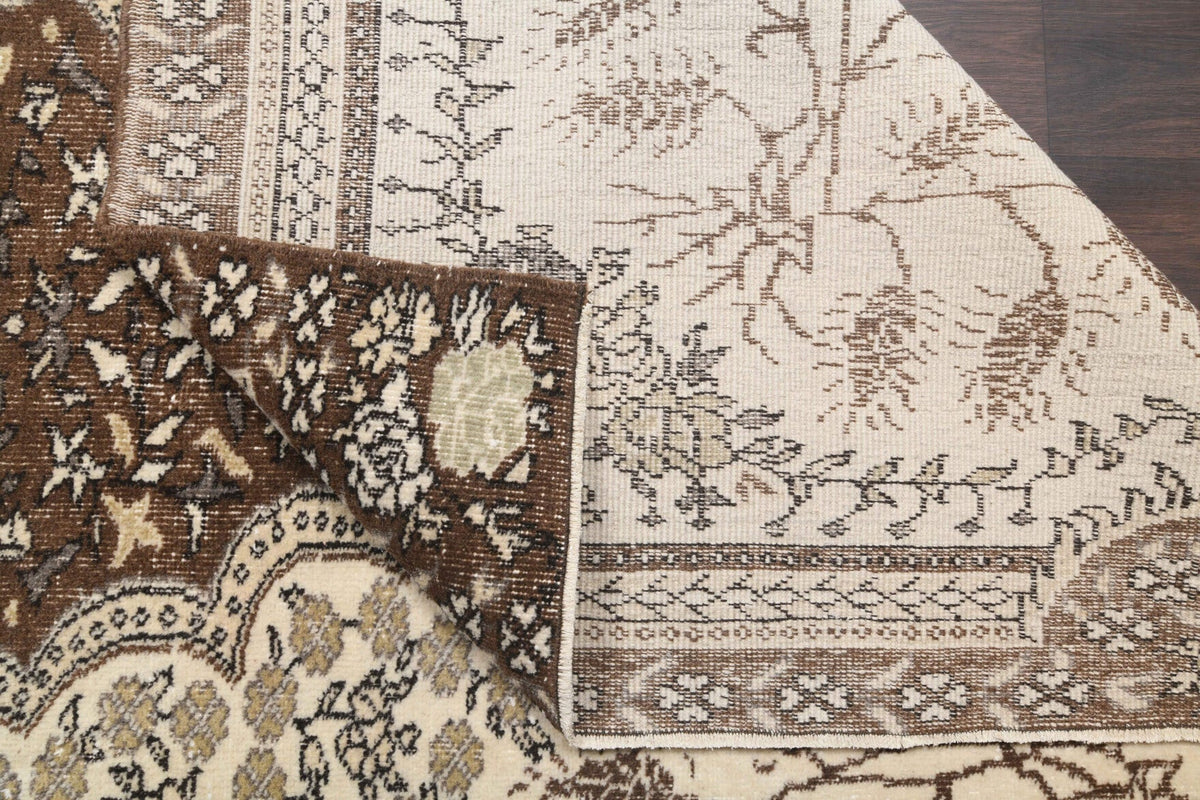 Vintage Oriental Turkish Oushak Area Rug