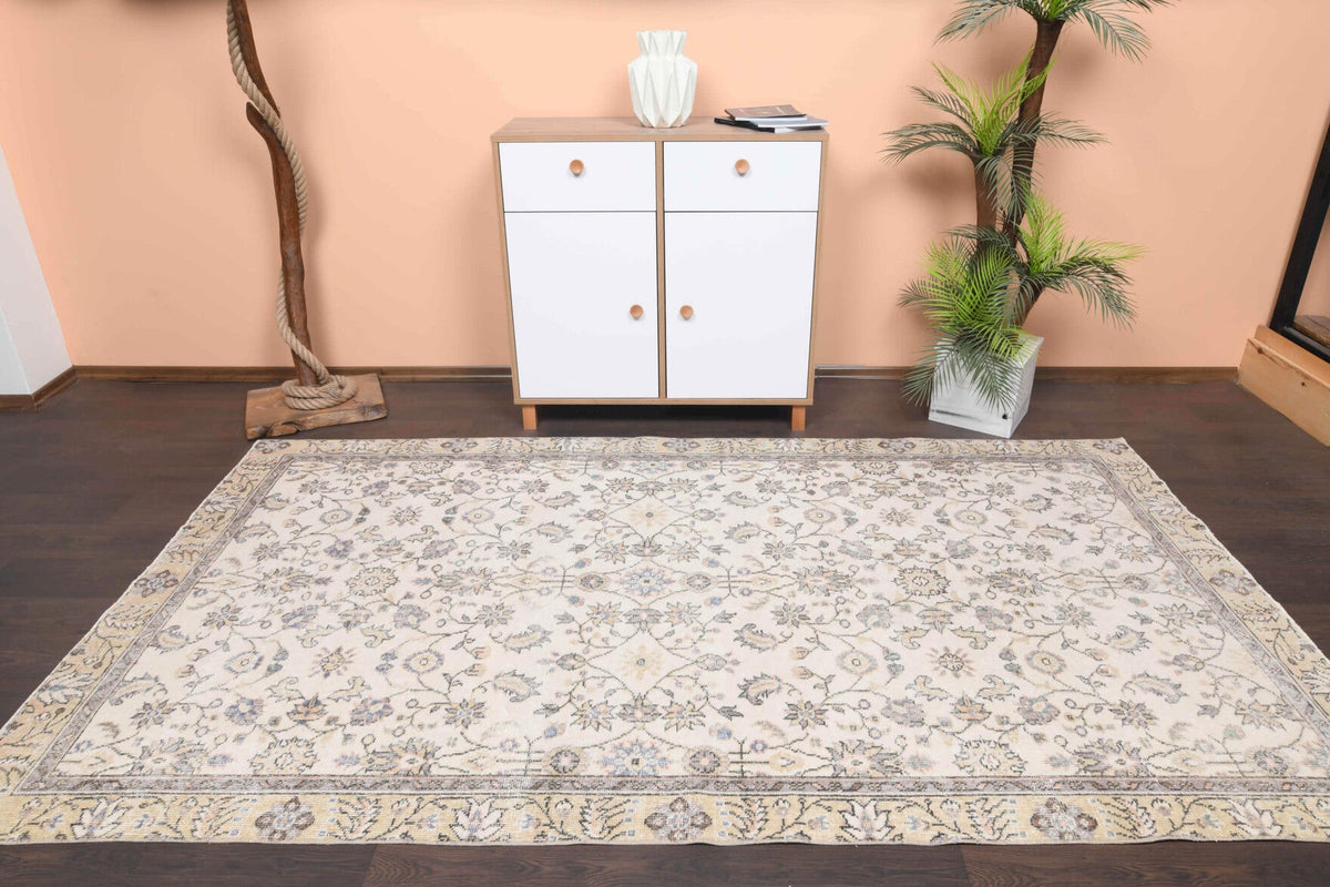 Vintage Area Hereke Rug