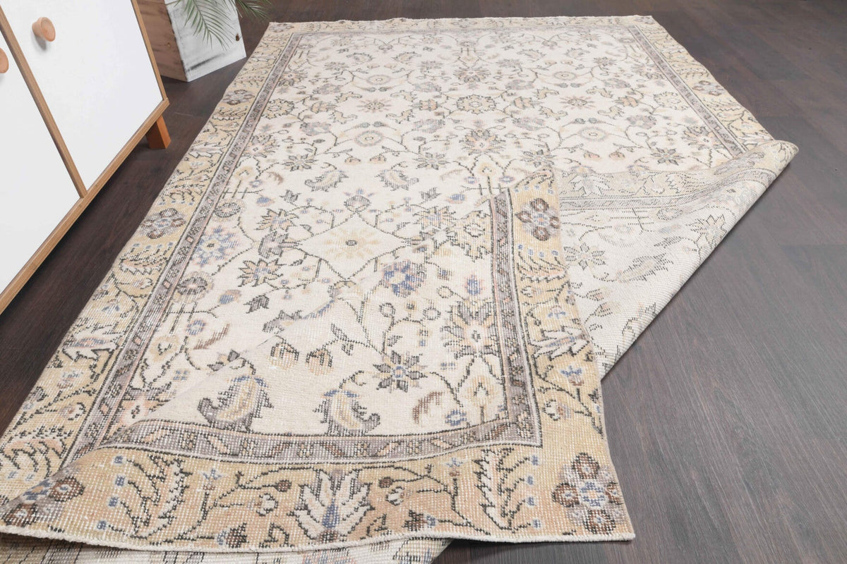 Vintage Area Hereke Rug