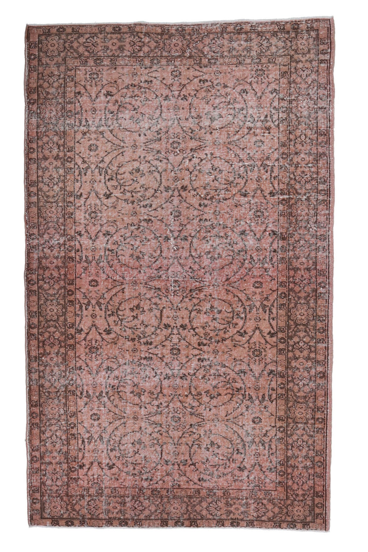 Vintage Turkish Hereke Area Rug