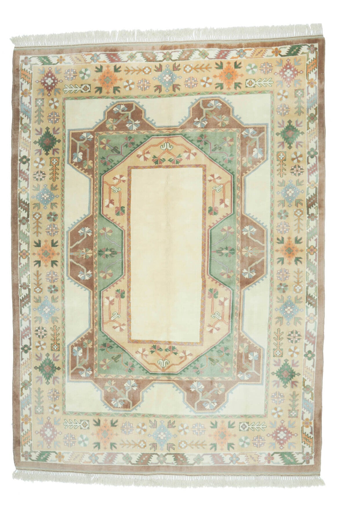 Vintage Turkish Milas Area Rug