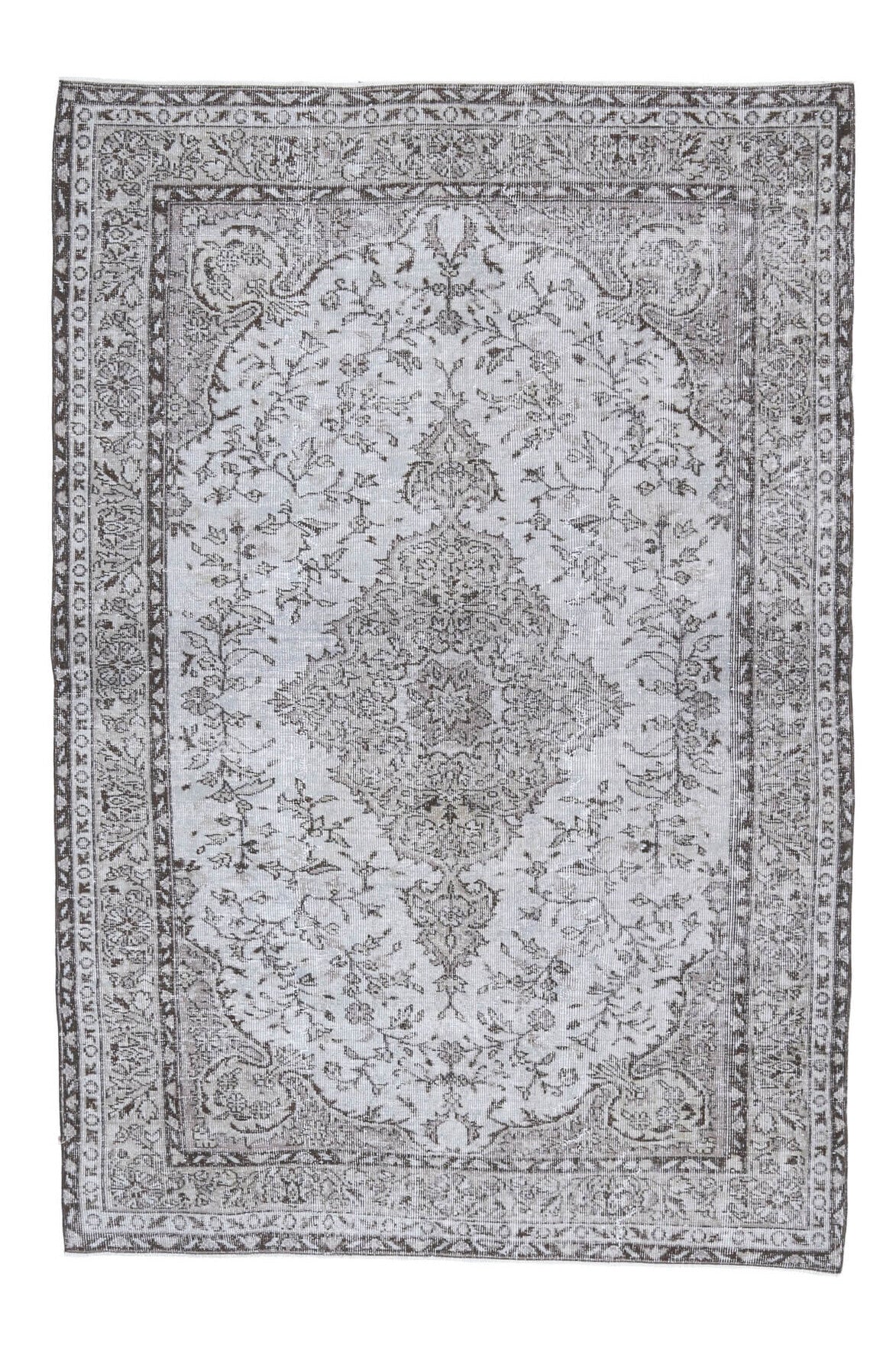 Vintage Area Oushak Rug