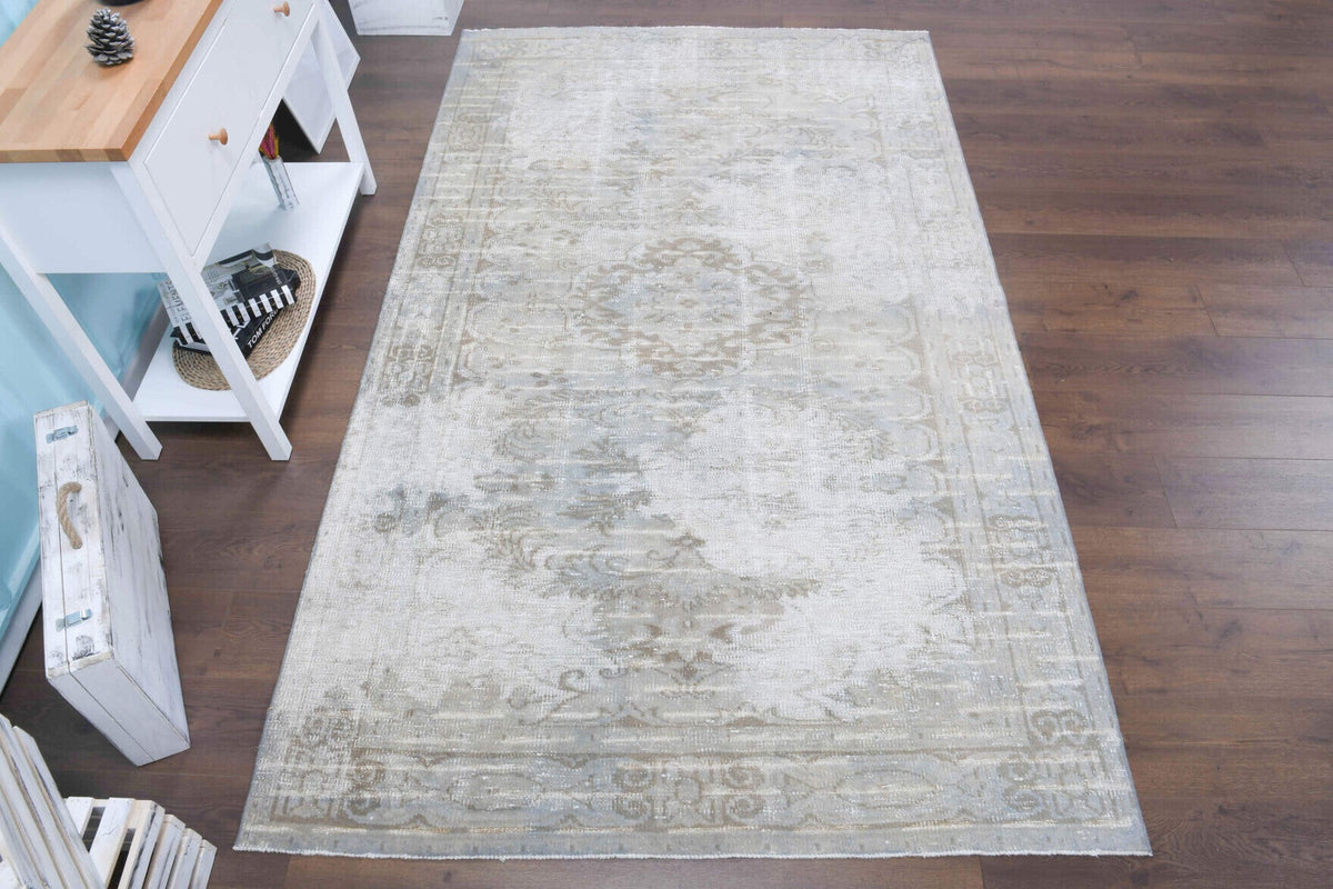 Antique Oushak Floor Rug