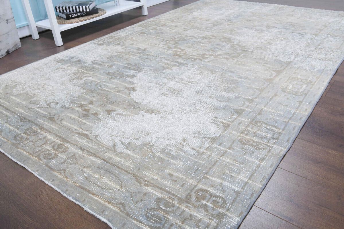 Antique Oushak Floor Rug