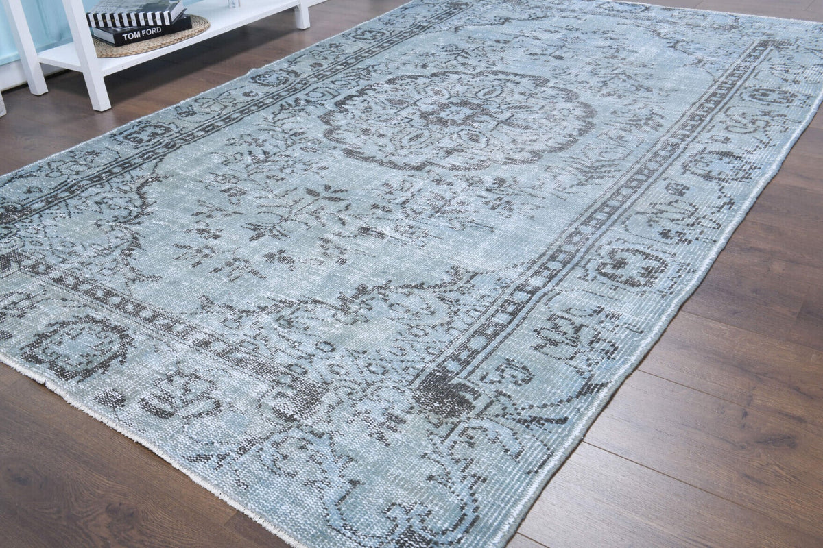 Blue Vintage Area Rug