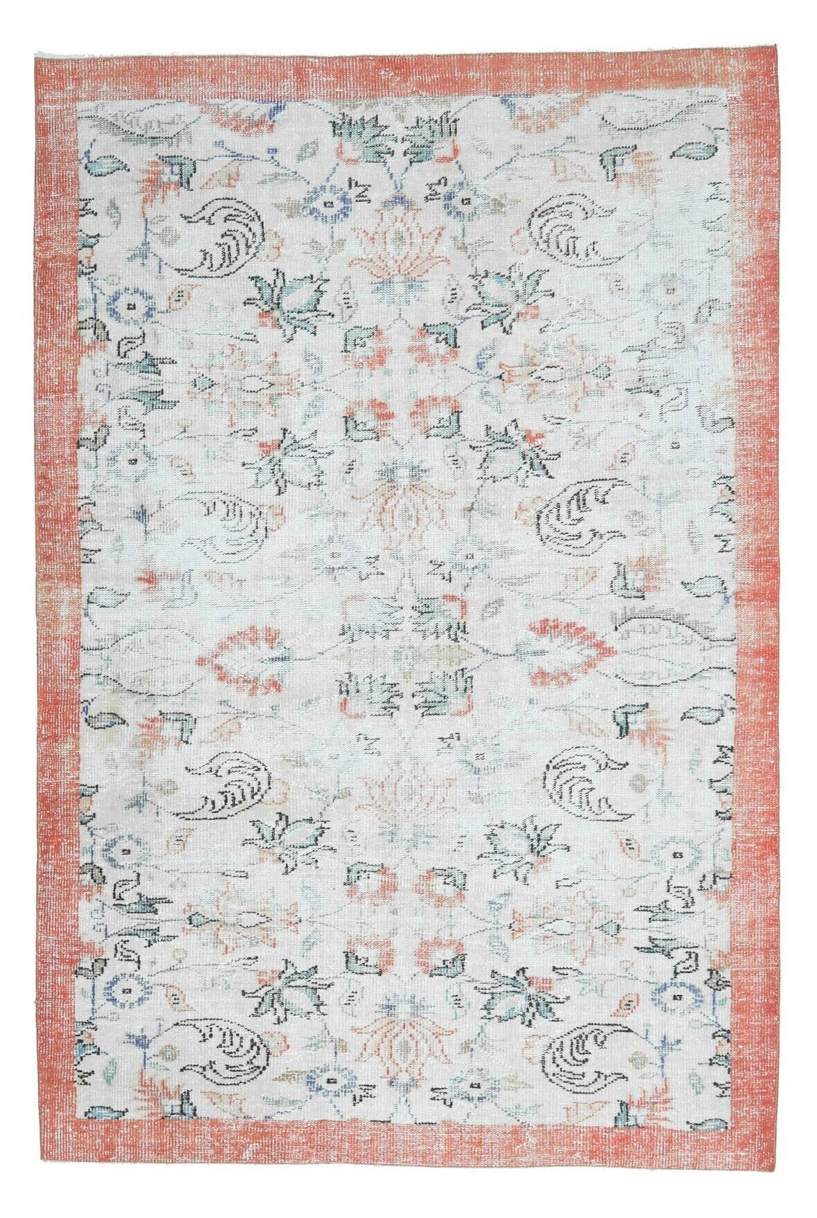 Antique Oushak Area Rug
