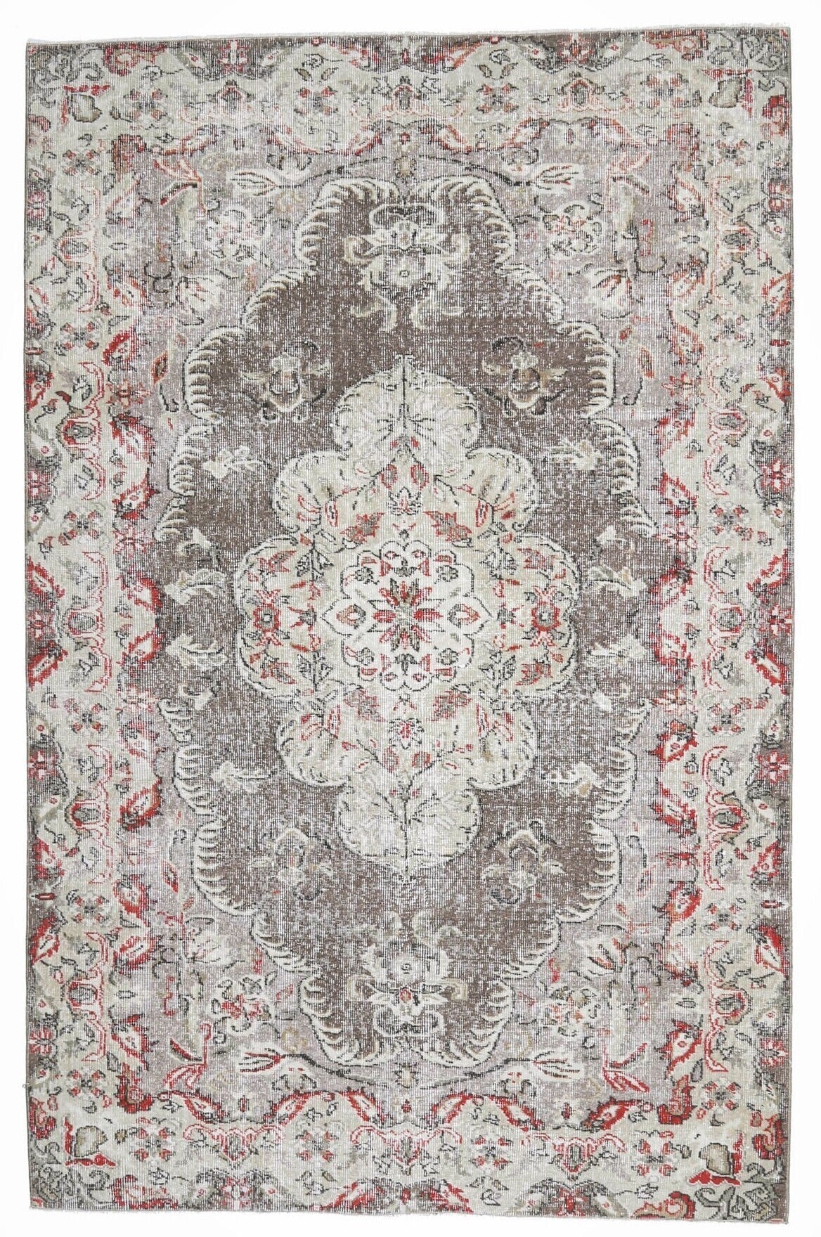 Vintage Oushak Oriental Area Rug