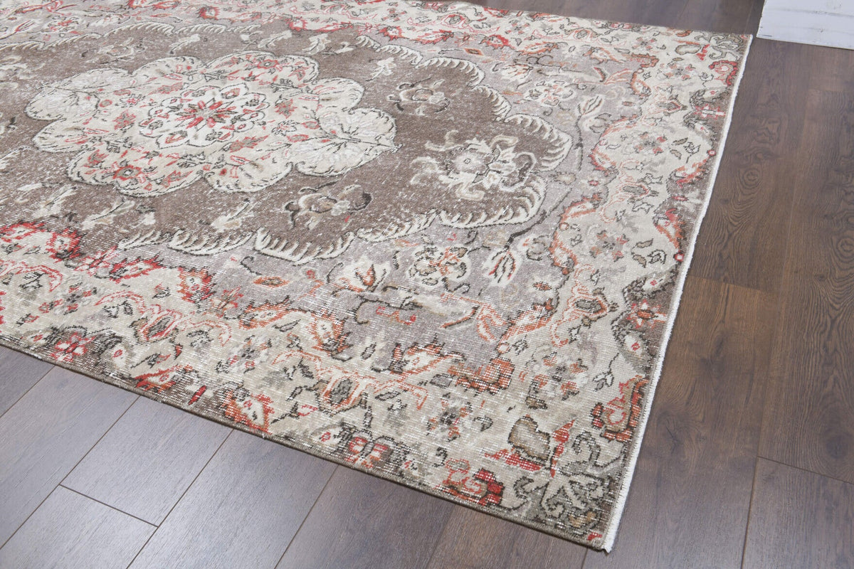 Vintage Oushak Oriental Area Rug