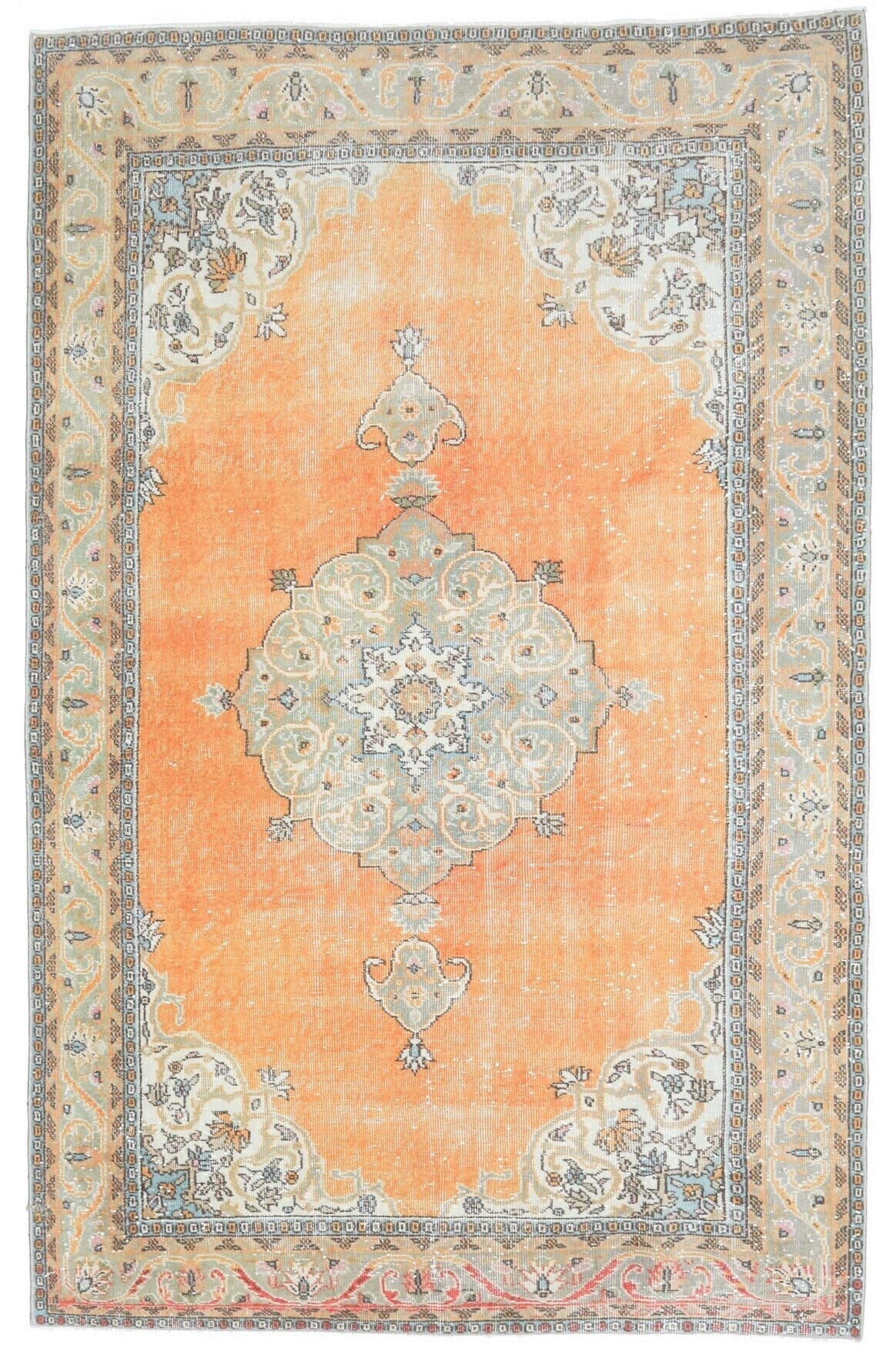 Oushak Vintage Area Rug