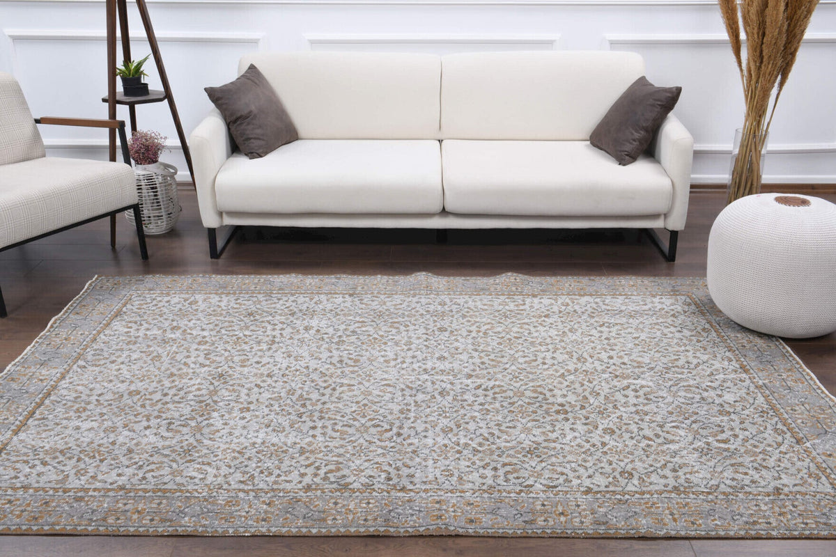 Vintage Mystic Area Hereke Rug
